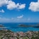 Hills and a town surrounding Charlotte Amalie Harbor in Saint Thomas
